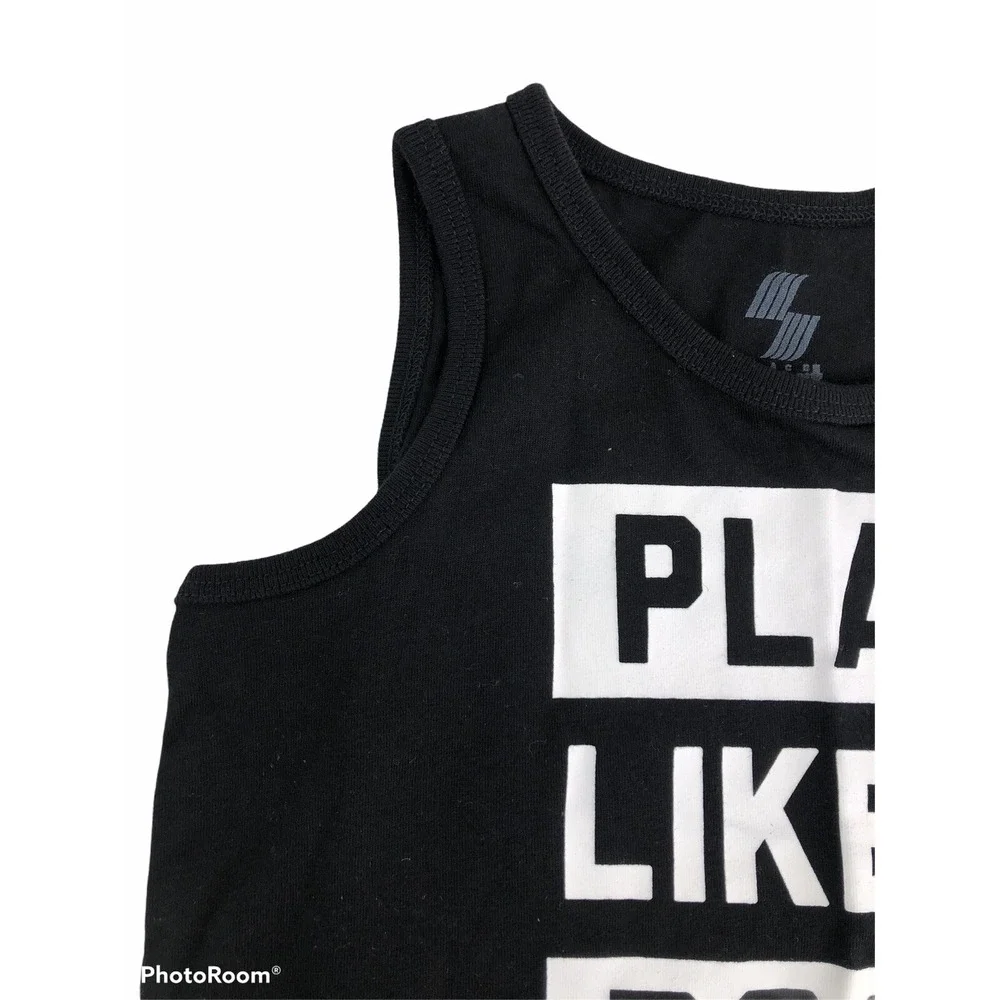 The Children's Place Sport Tank Top Boy's Size 5t Play‎ Like A Boss NEW